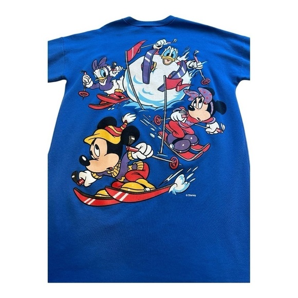 Mickey Unlimited Vintage Long Sleeve Sleep Shirt Tunic - Size Large - Picture 3 of 9